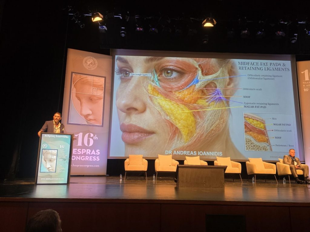 Dr. Andreas Ioannidis at the 16th Panhellenic Congress of Plastic, Reconstructive & Aesthetic Surgery (HESPRAS 2026)